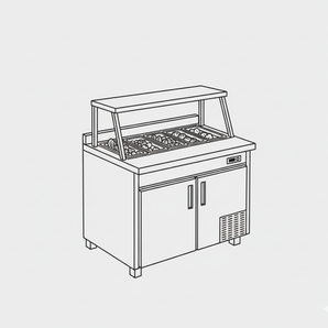 Commercial bottle cooler or back bar fridge with sliding glass doors, perfect for pubs, bars, and restaurants.