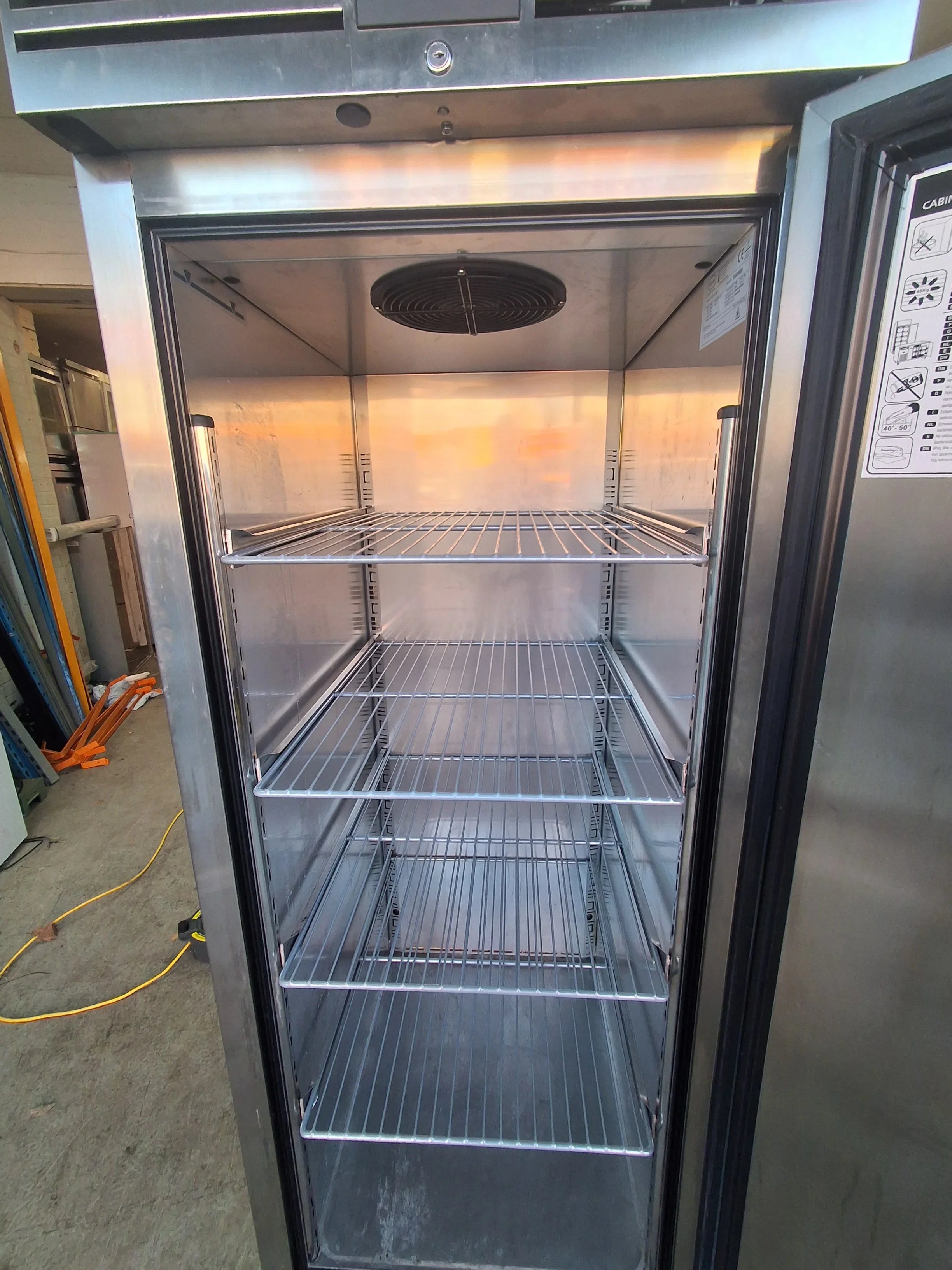 stainless steel upright