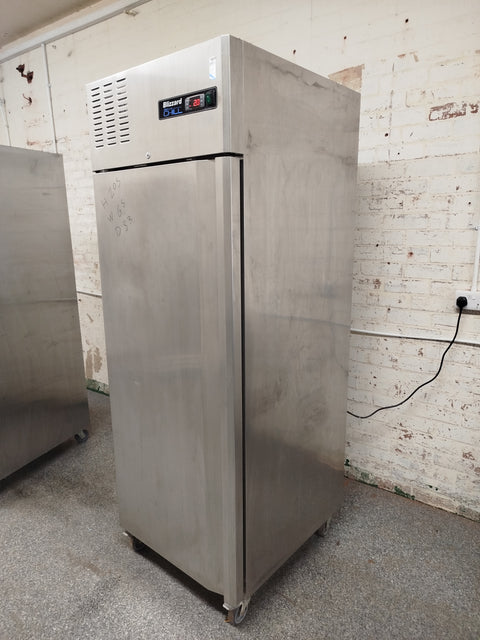 Blizzard Blue line Chill Stainless Steel Upright Single Door Fridge