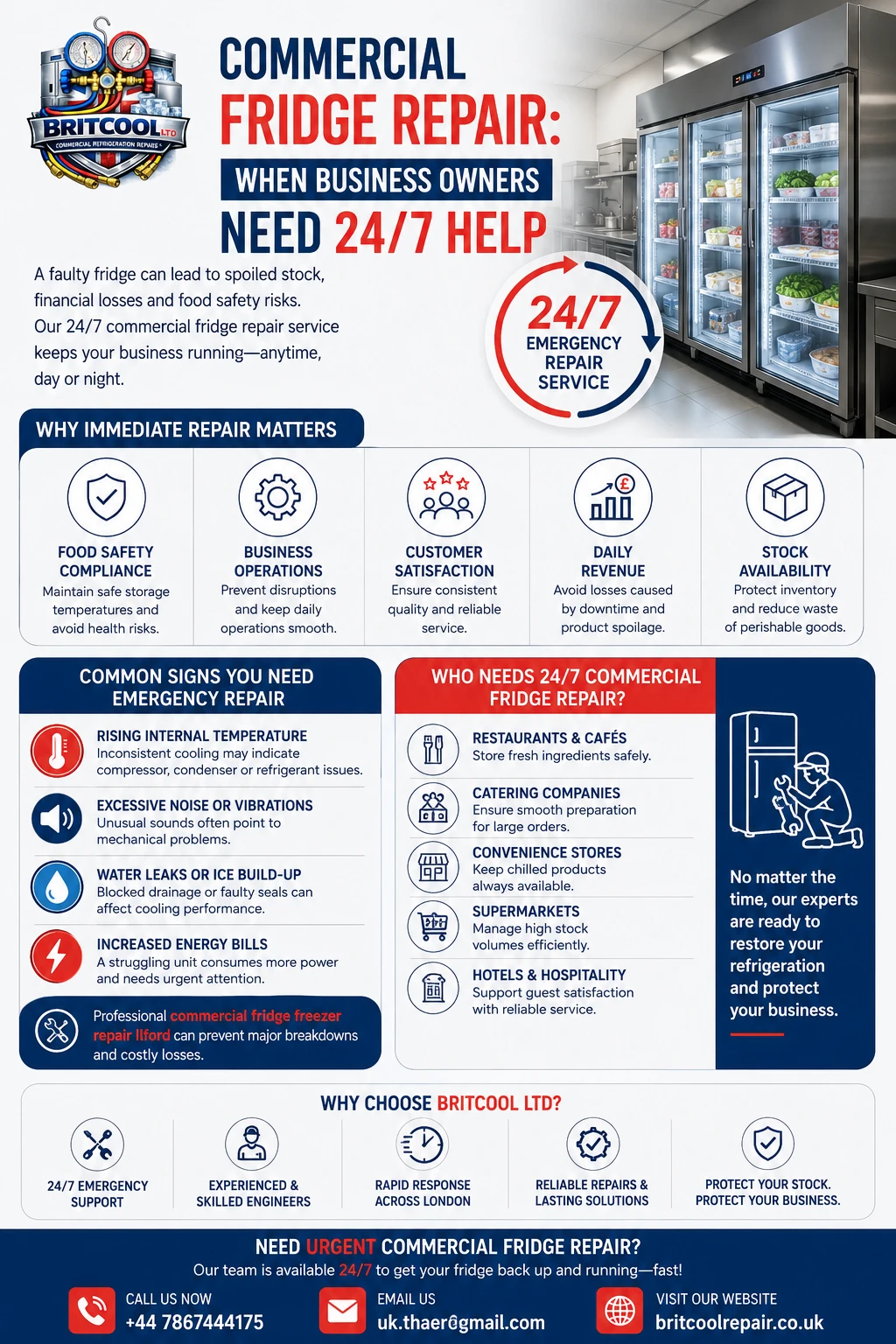 Commercial Fridge Repair